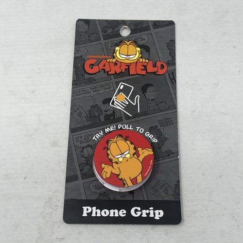 New garfield phone grip - new,
