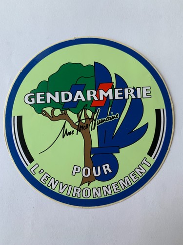 Sticker gendarmerie une - une, force
