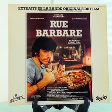 disque vinyle 33 tours - BO du film rue barbare - Bernard Lavilliers