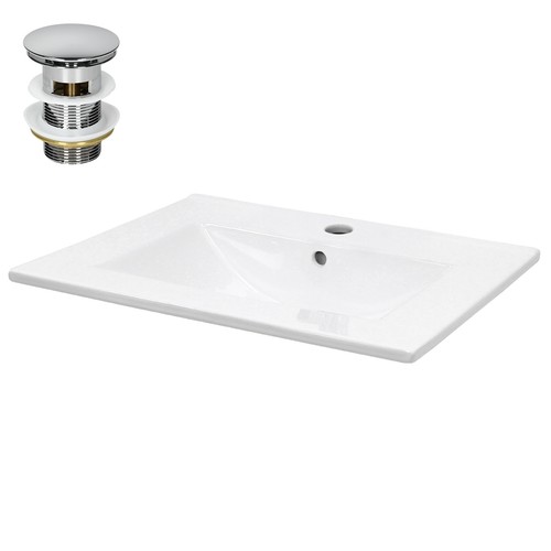 Lavabo céramique blanc - lavabo,