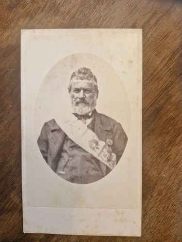 Photo cdv vers 1860 lyon - cdv,