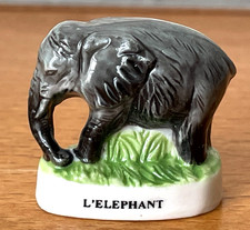 Fève Eléphant Noir Gris 🩵