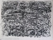 COTTAVOZ ANDRÉ LITHOGRAPHIE 1963 SIGNÉE CRAYON NUM/30 HANDSIGNED NUMB LITHOGRAPH