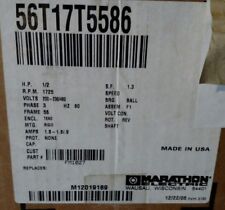 New Aerotech FM1027  Electric  Fan Motor 1/2HP 200-230/460V 3 Phase 1725 RPM