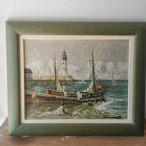 Tableau peinture huile charles - tableau,