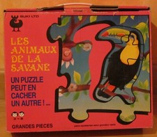 Puzzle de sol - Les animaux de
