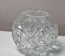 Petit Vase Boule en  Cristal