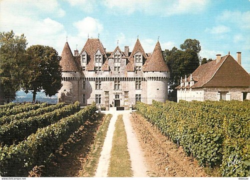 Carte postale chateaux le - chateaux,