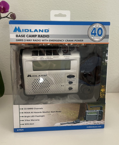Midland xt511 emergency radio - emergency,