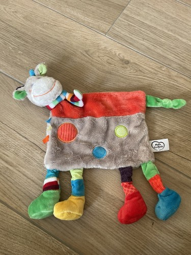 Doudou peluche girafe mots - peluche,