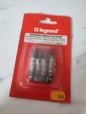 Cartouches fusibles 10A A VOYANT LEGRAND