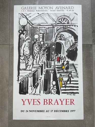 Yves brayer original - brayer, poster