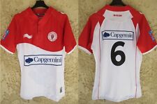 Maillot rugby BO BIARRITZ OLYMPIQUE 2012 porté n°6 BURRDA SPORT moulant shirt XL