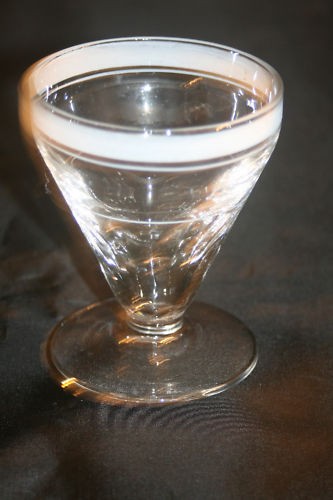 Verre bar ancien - verre, de