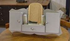 Armoire à pharmacie grise 1960 - 1970's