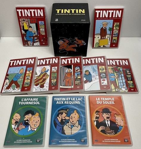 Coffret dvd tintin - dvd,