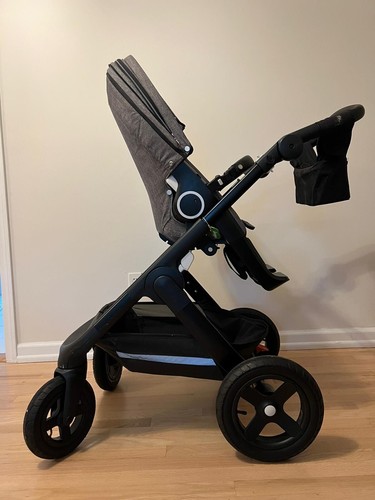 Stokke trailz stroller - stokke, grey
