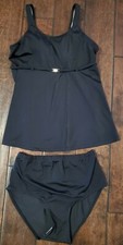 Motherhood Maternity Small Two-Piece Black Swimsuit S