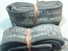 prix pour 2 CHAMBRE A AIR VELO 600 A confort 24x1 3/8 Michelin air stop