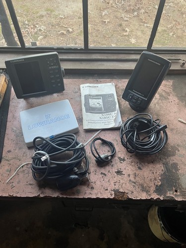 Lowrance x105c fish finder - x105c,
