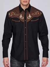 Chemise Hommes Western Chemise