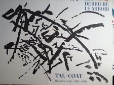 Pierre TAL-COAT AQUATINTE ORIGINALE ABSTRACTION MAEGHT ECOLE PARIS 1960 a