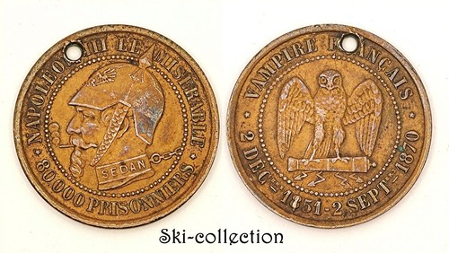 Médaille satirique - médaille, de