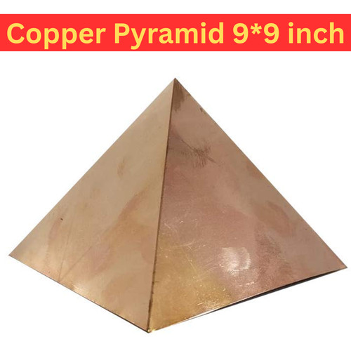 Pyramide cuivre uni pour - en, la