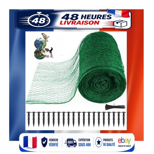 Filet anti oiseaux - jardin, 4