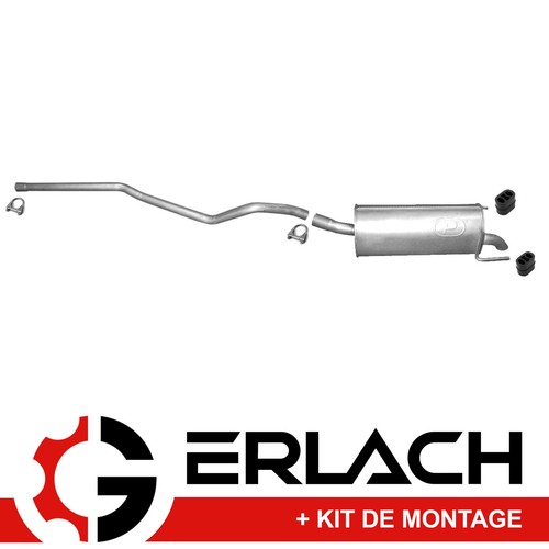 Echappement silencieux pour