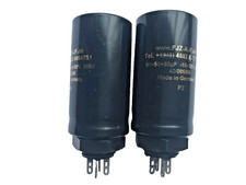 condensateur capacitor condensator kondensator 3 X 50 micro farad Marantz Revox