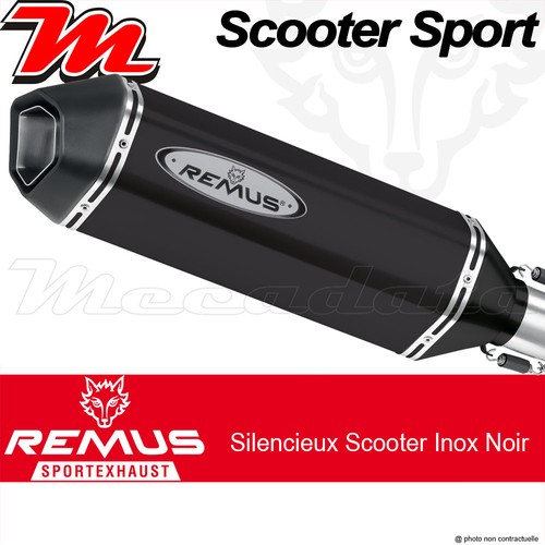 Pot échappement remus - échappement, inox
