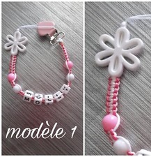 Attache sucette personnalisée