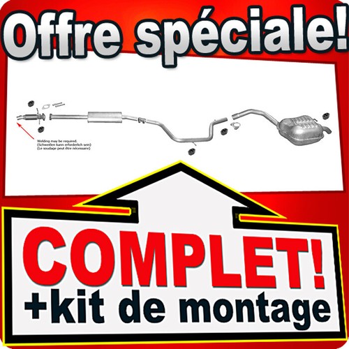 échappement pour ford - pour,