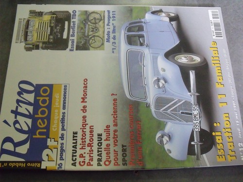 Revue retro hebdo - hebdo, n°12