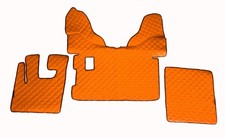 1 jeu de tapis de sol orange