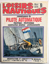 Loisirs Nautiques : Connaissance du pilote automatique . Hors Série n°9. 1980