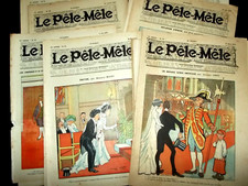 LE PELE MELE lot 15 revues 1910  ( Voir Details )