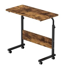 Table pour ordinateur portable réglable en hauteur avec roulettes - Table dap...