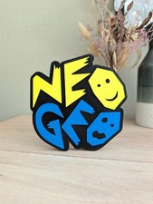 Logo NEO GEO 3D- Plaque de