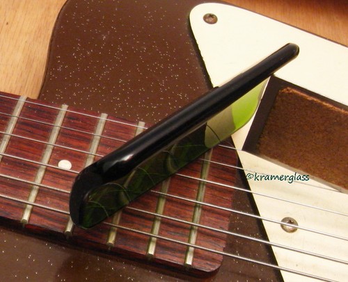 Bent glass soap bar slide - glass,