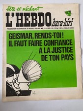 Hara Kiri Hebdo N°71 du