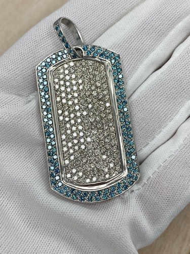 Homme diamant bleu - 4.90, ct