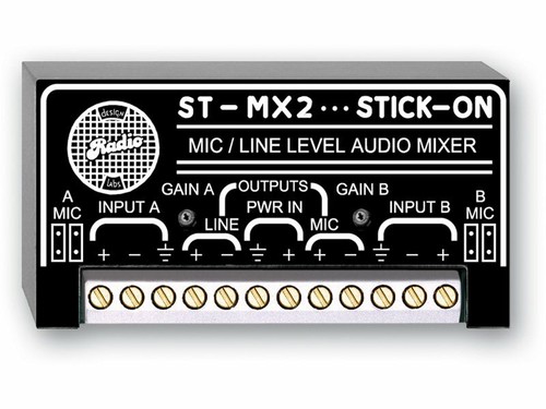 Rdl stmx2 mic - mic, input