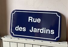 rare ancienne plaque de rue