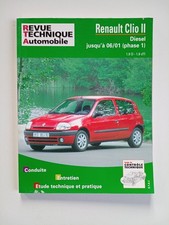 REVUE TECHNIQUE RTA RENAULT CLIO II diesel (phase 1) 1.9 D et 1.9 dTi