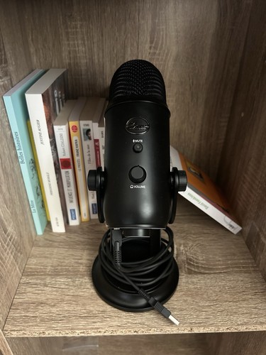 Microphone usb logitech blue - microphone,