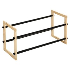 Range-Chaussures 12 Paires "Extensible" 60cm Noir