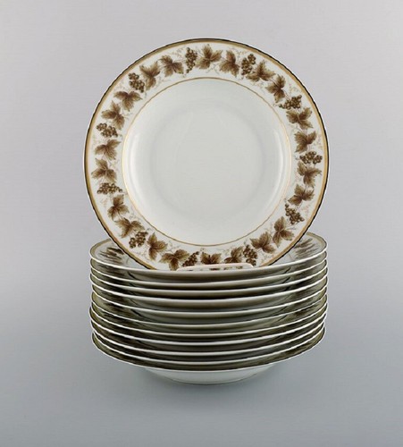 Assiettes profondes en - 12,
