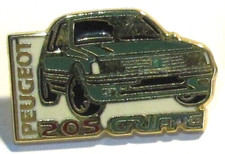 Pin's PEUGEOT 205 Cri VERTE
